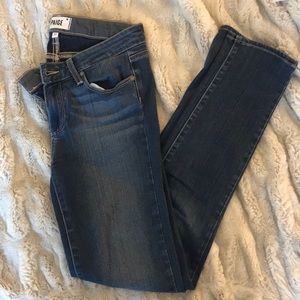 Paige medium wash jeans